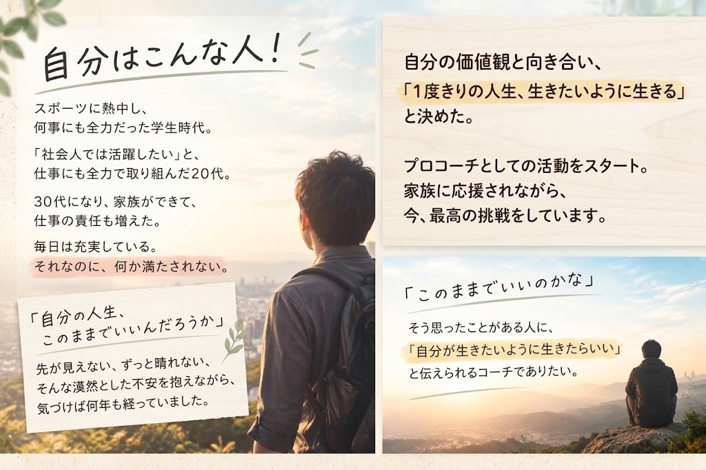自己理解で、あなたの価値観の再発見を支援します 自分の生きたいように生きることを諦めない！価値観を再発見！ イメージ4
