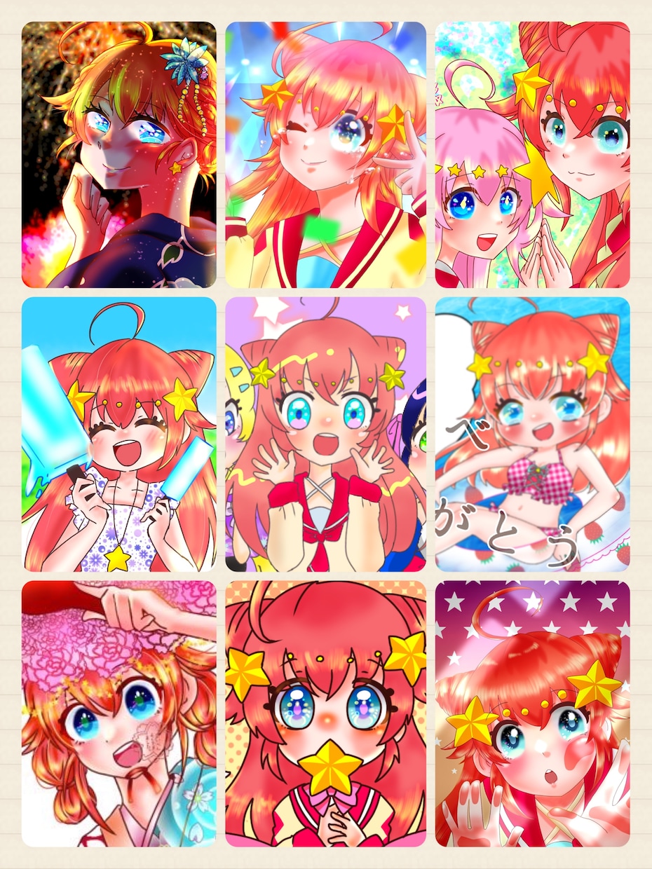 SNS向け正方形オリジナルアイコン作成します あなただけの世界でひとつのアイコンお作りします！ イメージ3
