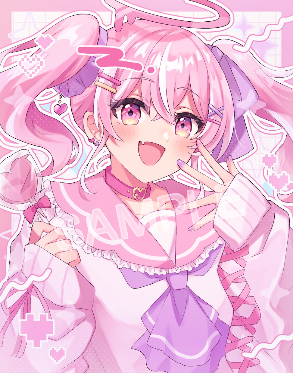 かわいいイラストお描きします アイコン用、サムネイル用など様々な用途にご対応いたします！ イメージ2