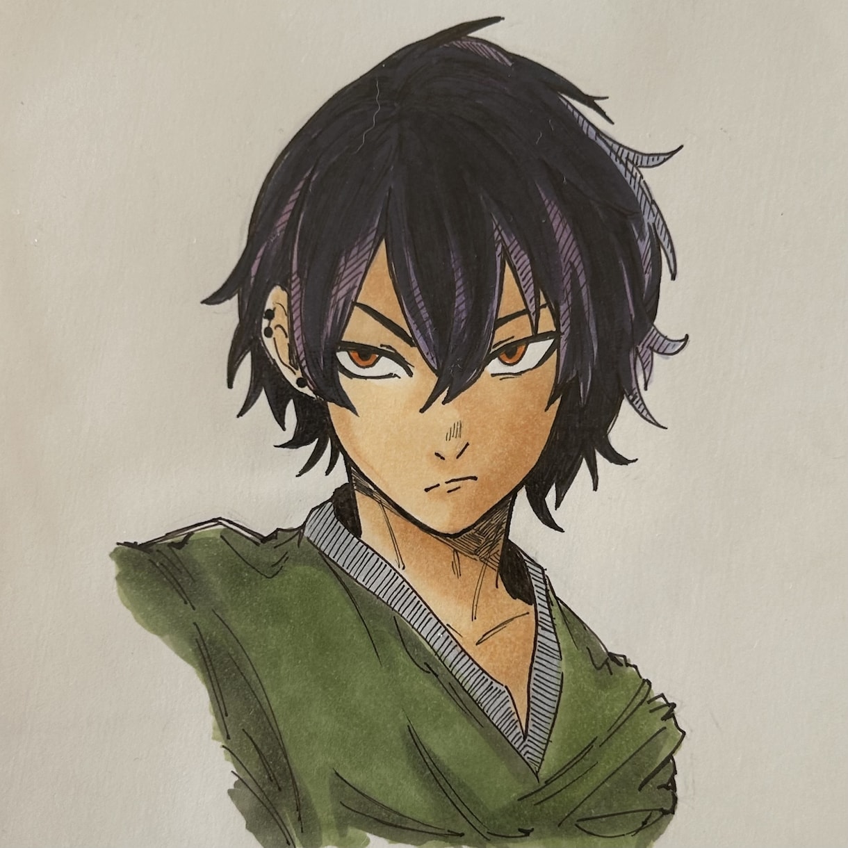 男性キャラが好きな方へ提供します とても顔の良いオリジナルキャラを描いています。 イメージ4