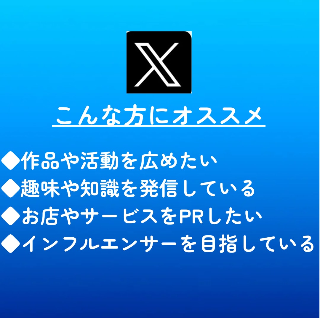 Xに日本人フォロワーを100人拡散支援します Twitter／エックス／日本／匿名評価/安い イメージ6