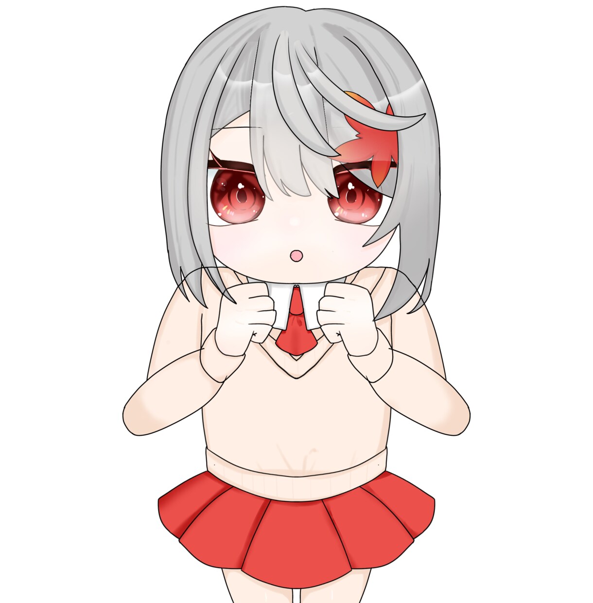 Vtuberさん等のために一枚絵を可愛く描きます Vtuberさん向けです！希望通りに描けるようがんばります！ イメージ6