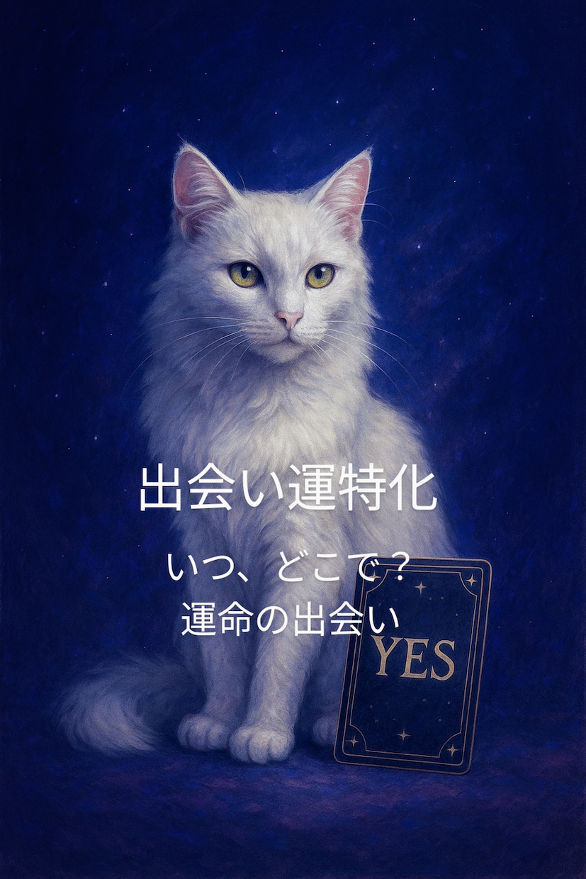 出会い特化✤いつどこで出会うか占います これから訪れる運命の出会い。時期と場所を徹底鑑定 イメージ1