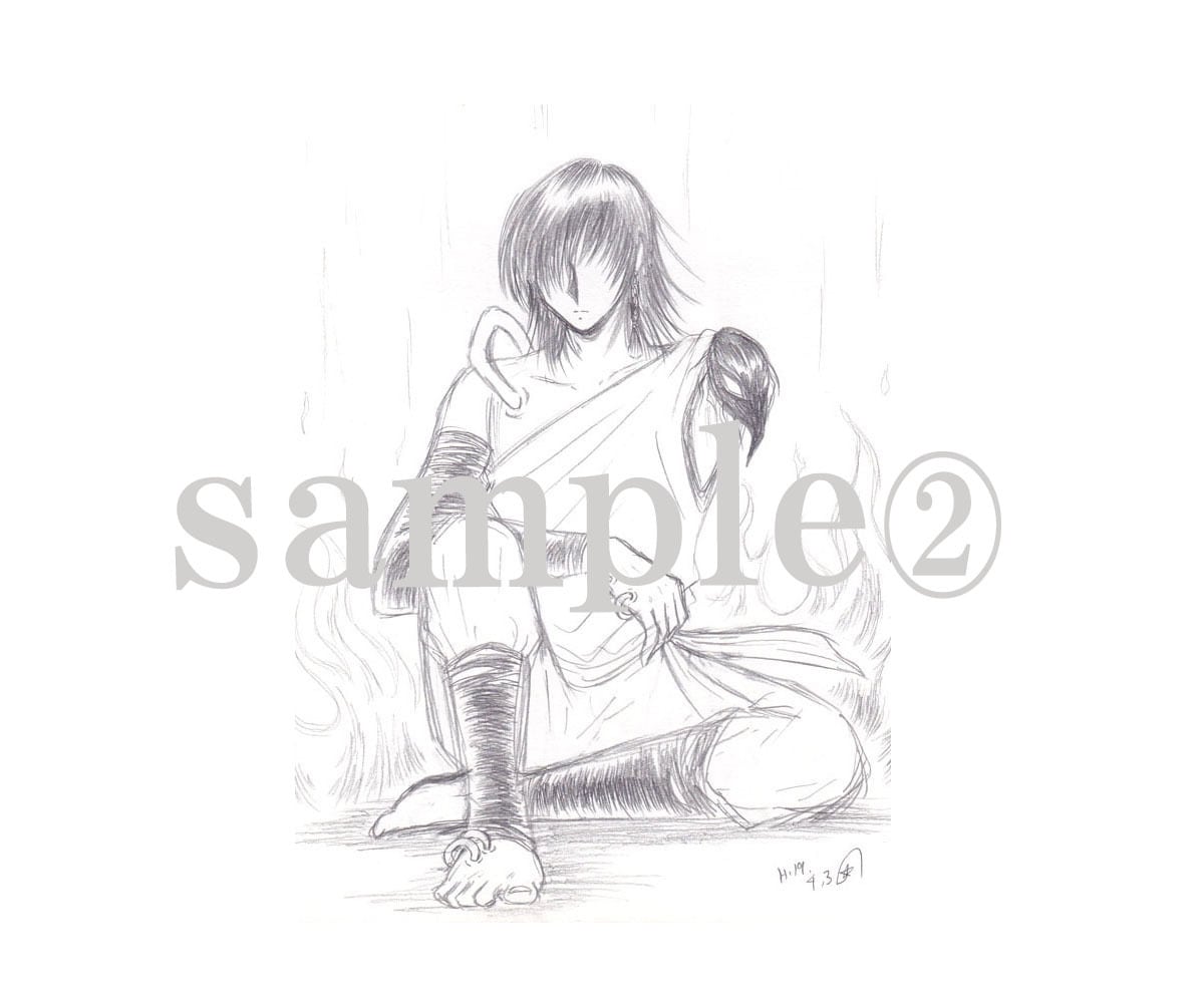 鉛筆画のイラストを描きます こんなタッチで描かれたイラストはいかが？ イメージ2