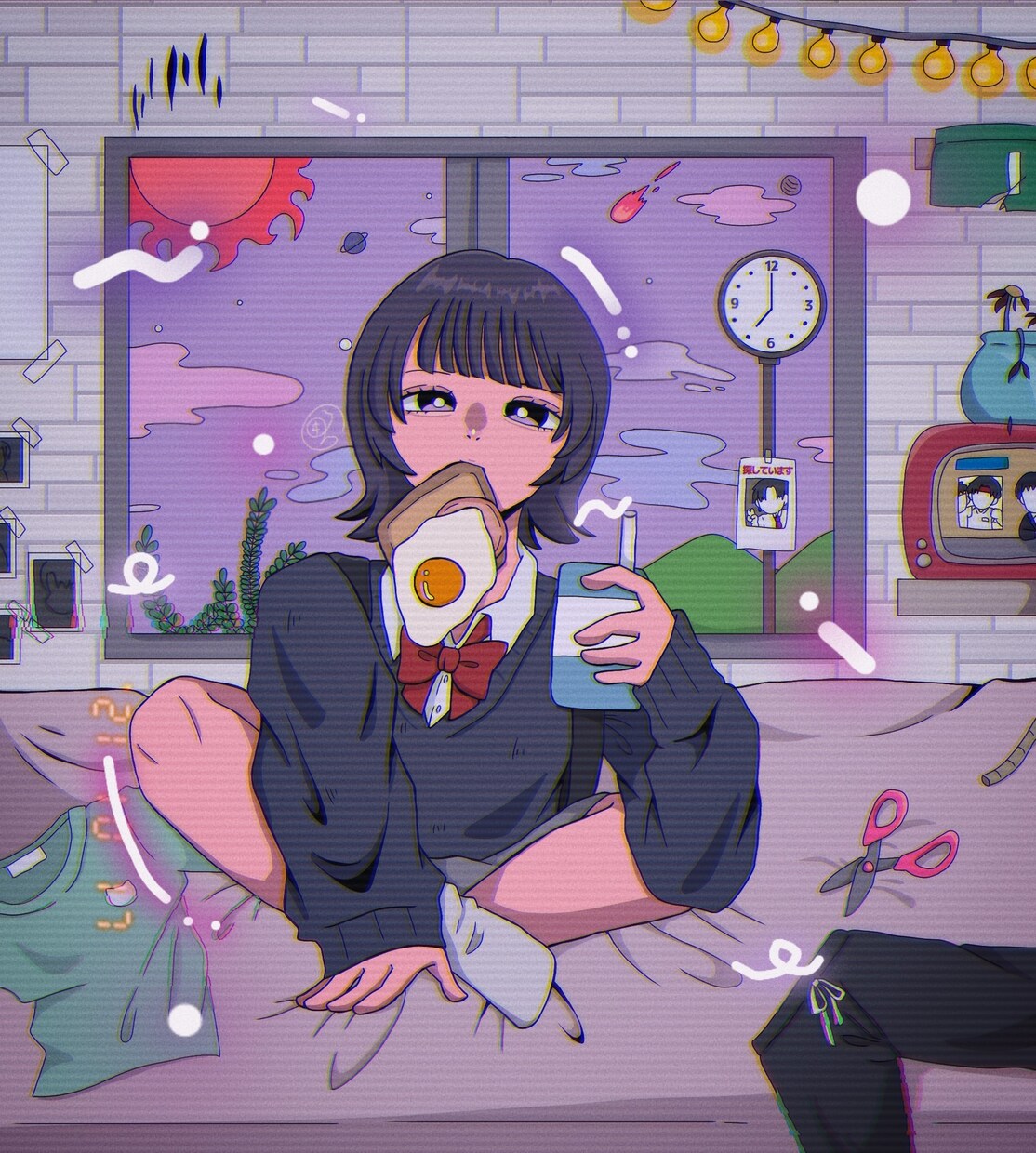 あの懐かしい画風を可愛く仕上げてます なかなか手に入らない1枚を手に入れてみませんか?! イメージ3