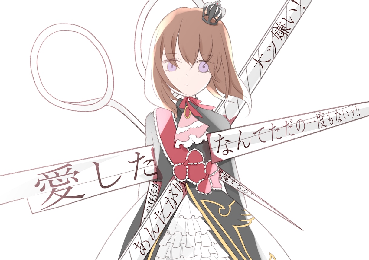 一枚絵、動画絵などお描きします イラスト制作から動画編集まで一貫して対応いたします！ イメージ2
