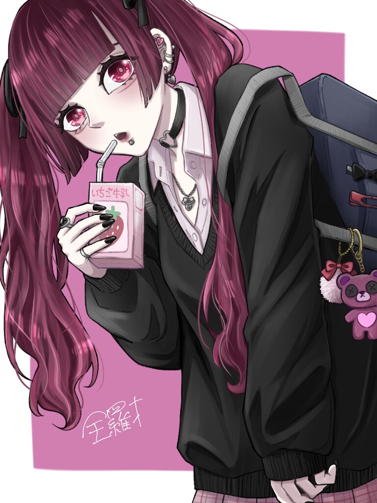 個性派可愛い女の子！アイコンイラスト制作します ♡オリジナル/二次創作/夢絵♡ イメージ4