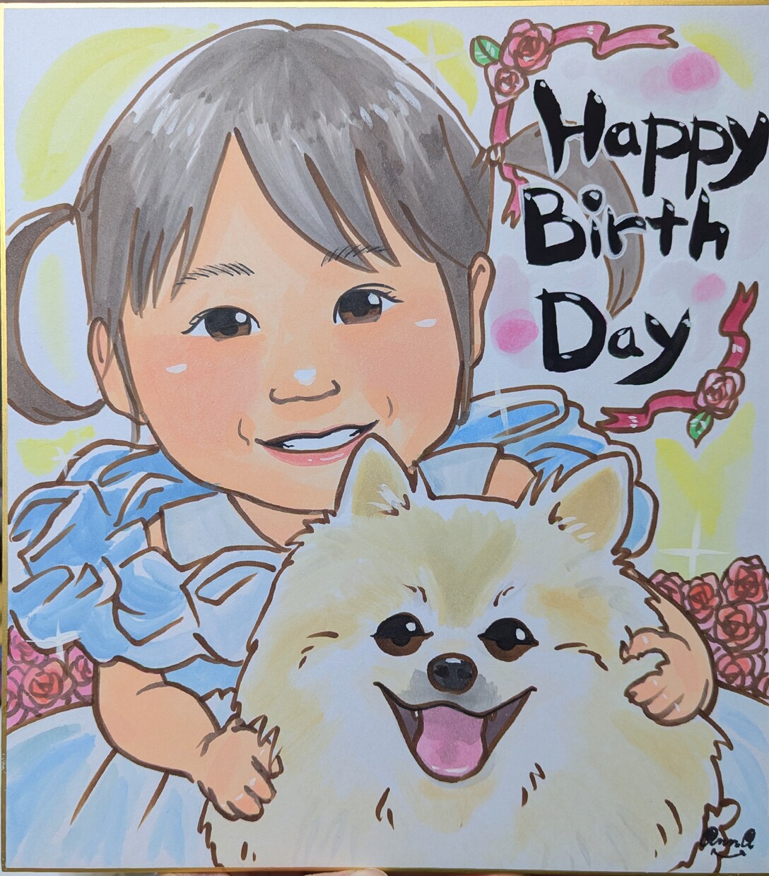 そっくりな可愛い似顔絵描きます 水彩やデジタルで似顔絵お描きします！ イメージ8