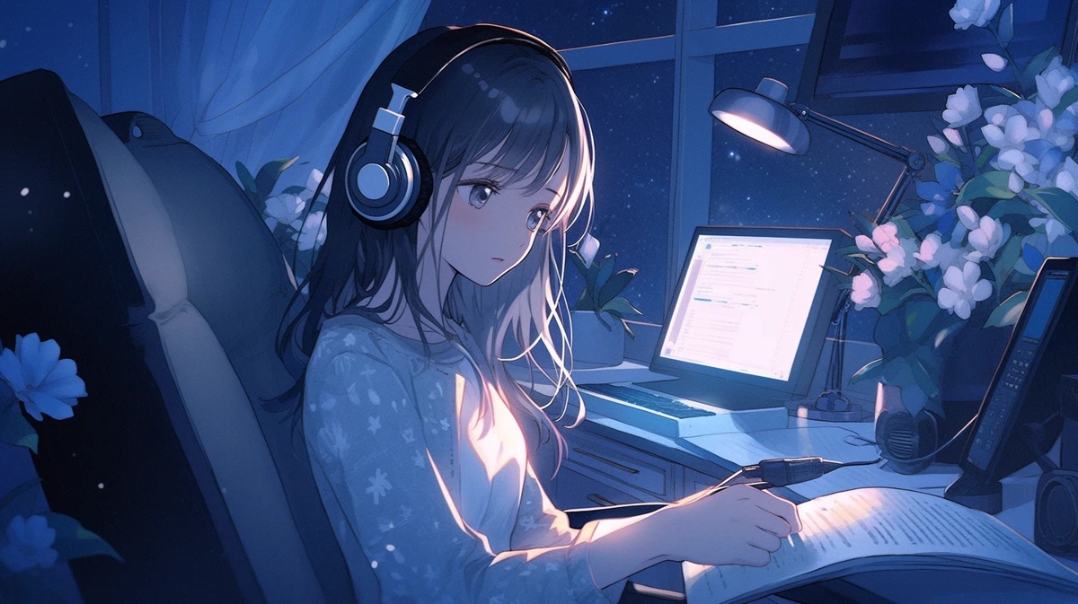 お話しよ？癒し系ボイスで心にふわっと灯りを灯します ひとりじゃ抱えきれない夜にあなたの心の整理、お手伝いします イメージ1