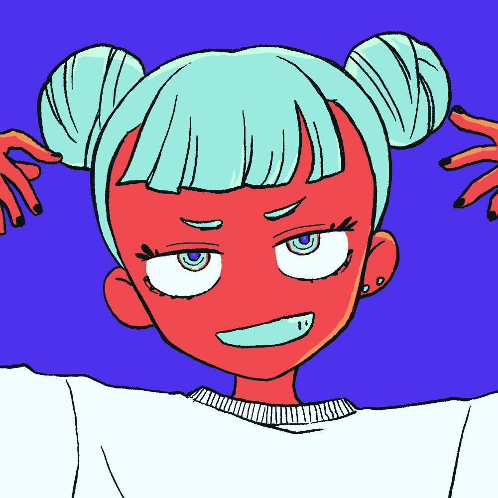 ポップでシンプルなアイコン描きます SNSや実況などのオンライン活動に イメージ1