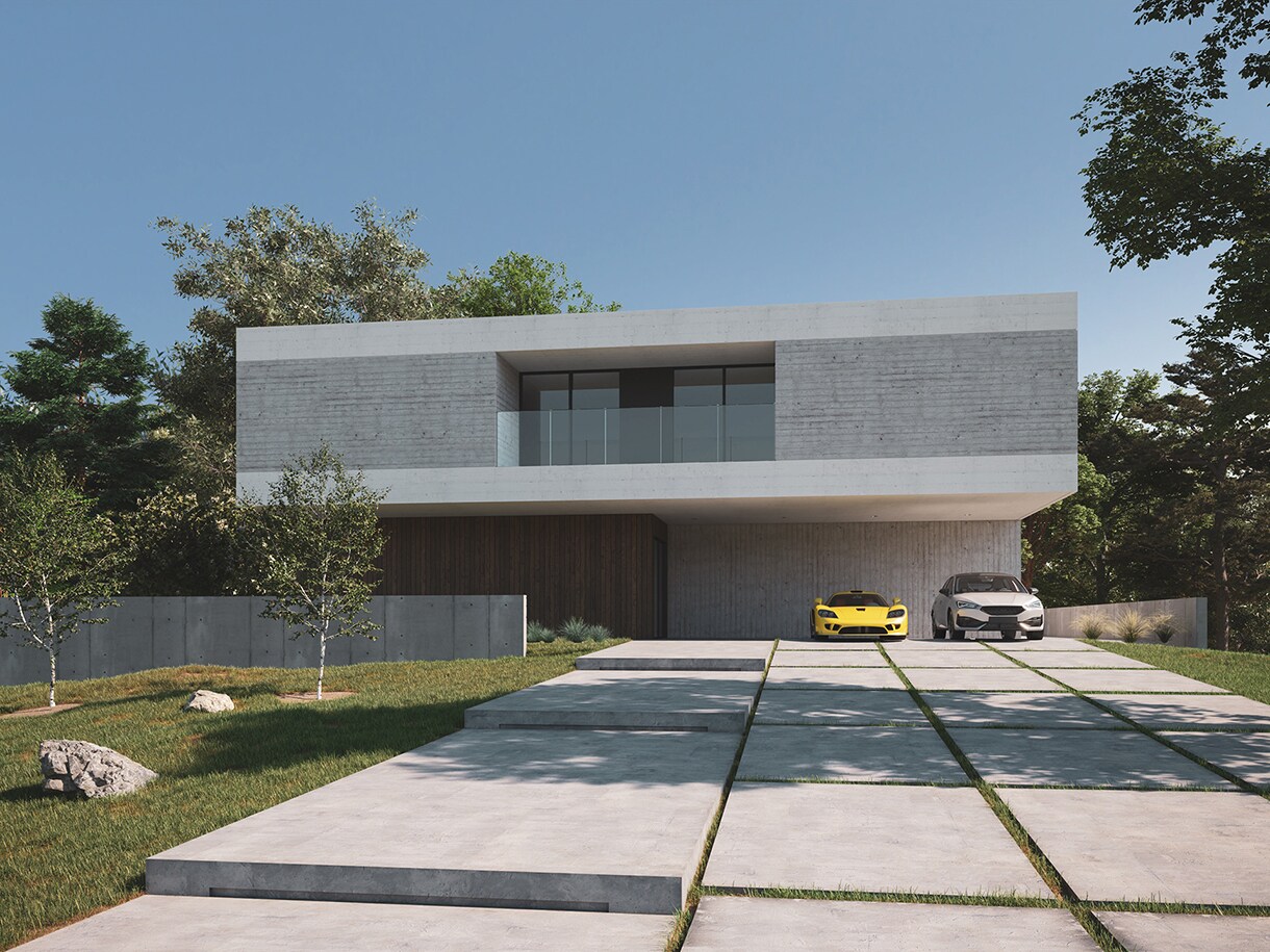 空気感のある、上質なCGパースをお届けします 広告用建築CGパースを制作致します。 イメージ1
