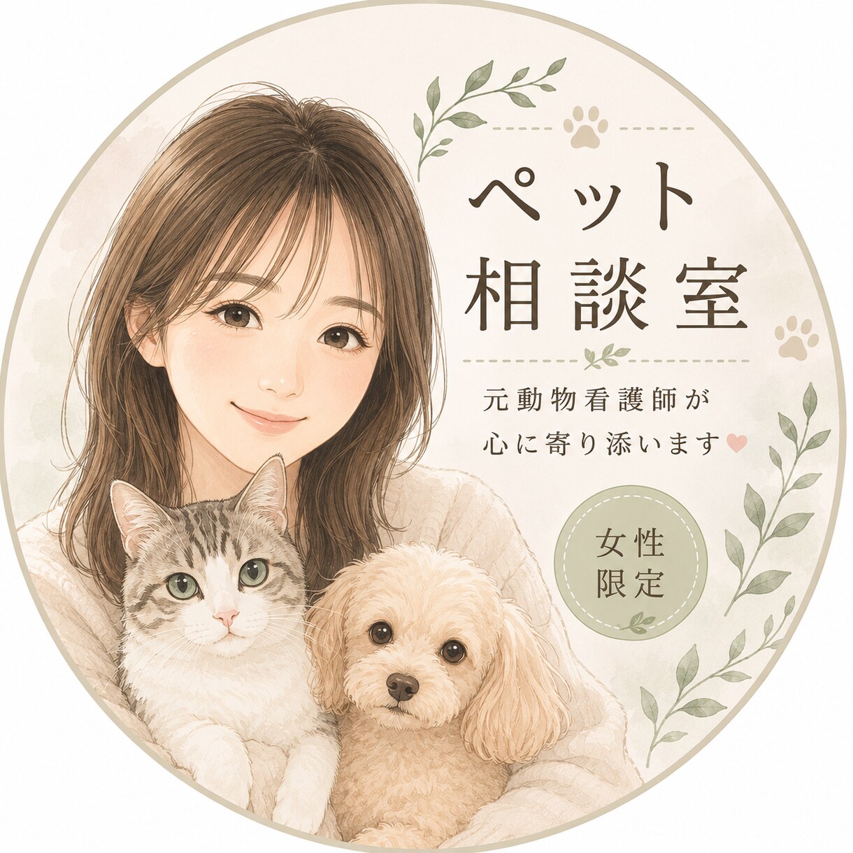 家族（ペット）の悩み、元動物看護師が優しく聞きます 大切な家族の不安、ひとりで抱えなくて大丈夫です イメージ1