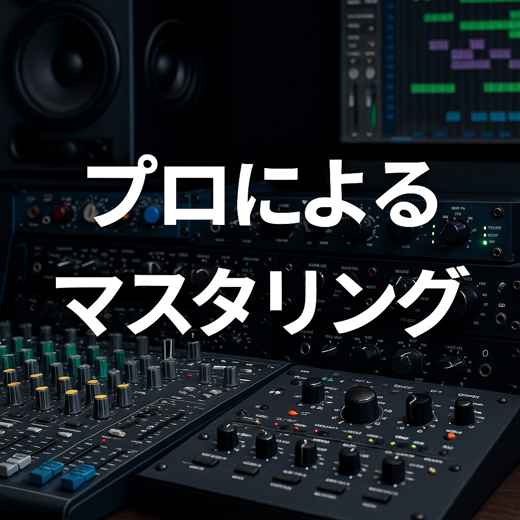 サクッとマスタリング行います 曲を作ってみた、AI作曲してみたけどマスタリングが必要な方 イメージ1