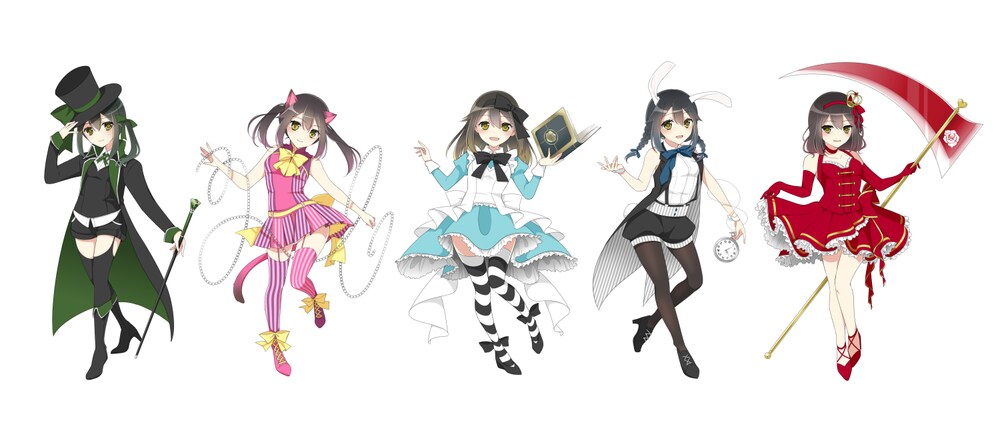 キャラクター立ち絵制作いたします イメージ画、ゲーム制作、TRPG等にご活用ください イメージ4
