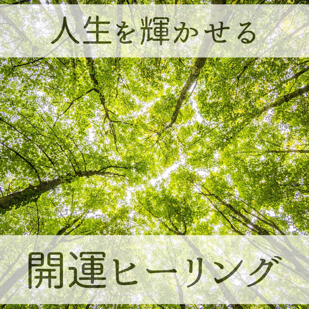 人生を輝かせる開運ヒーリングいたします 自分らしく生きたい方へ◆願望実現をサポートします イメージ1