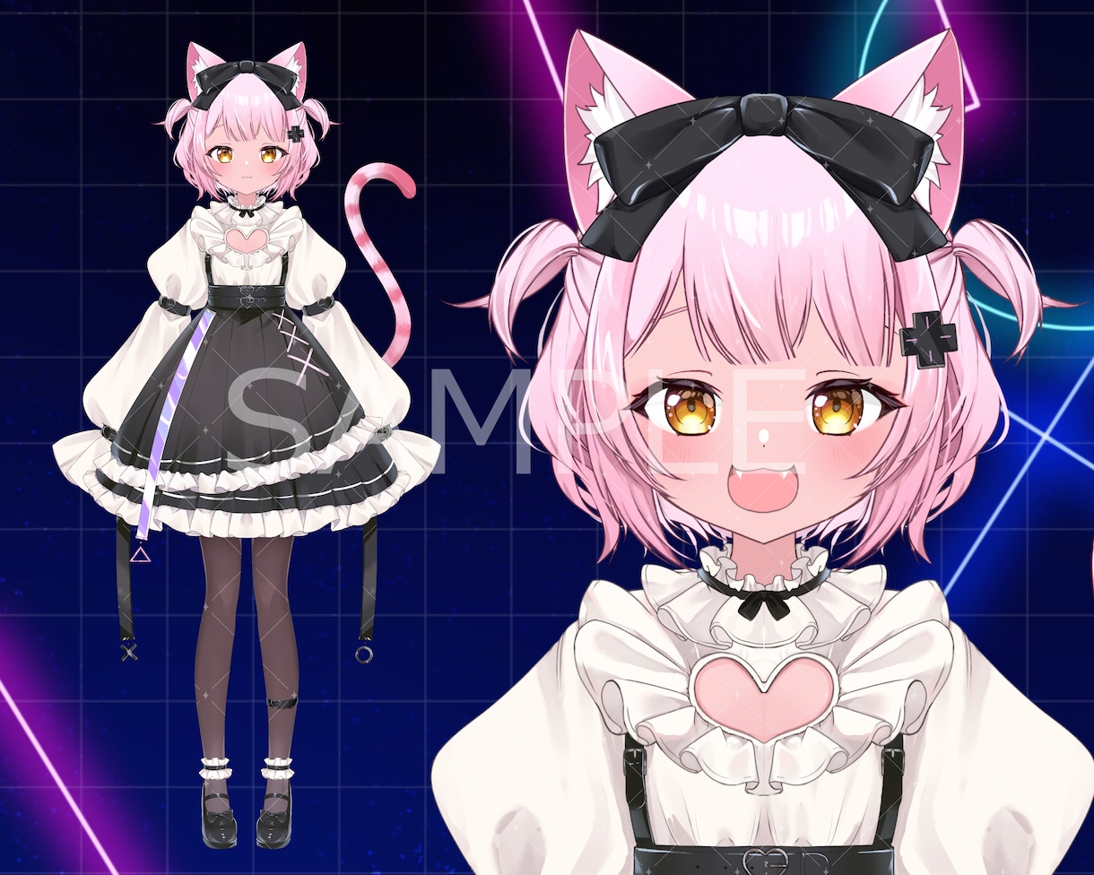 Vtuberモデル作成します デザインからモデリングまで承ります！ イメージ5