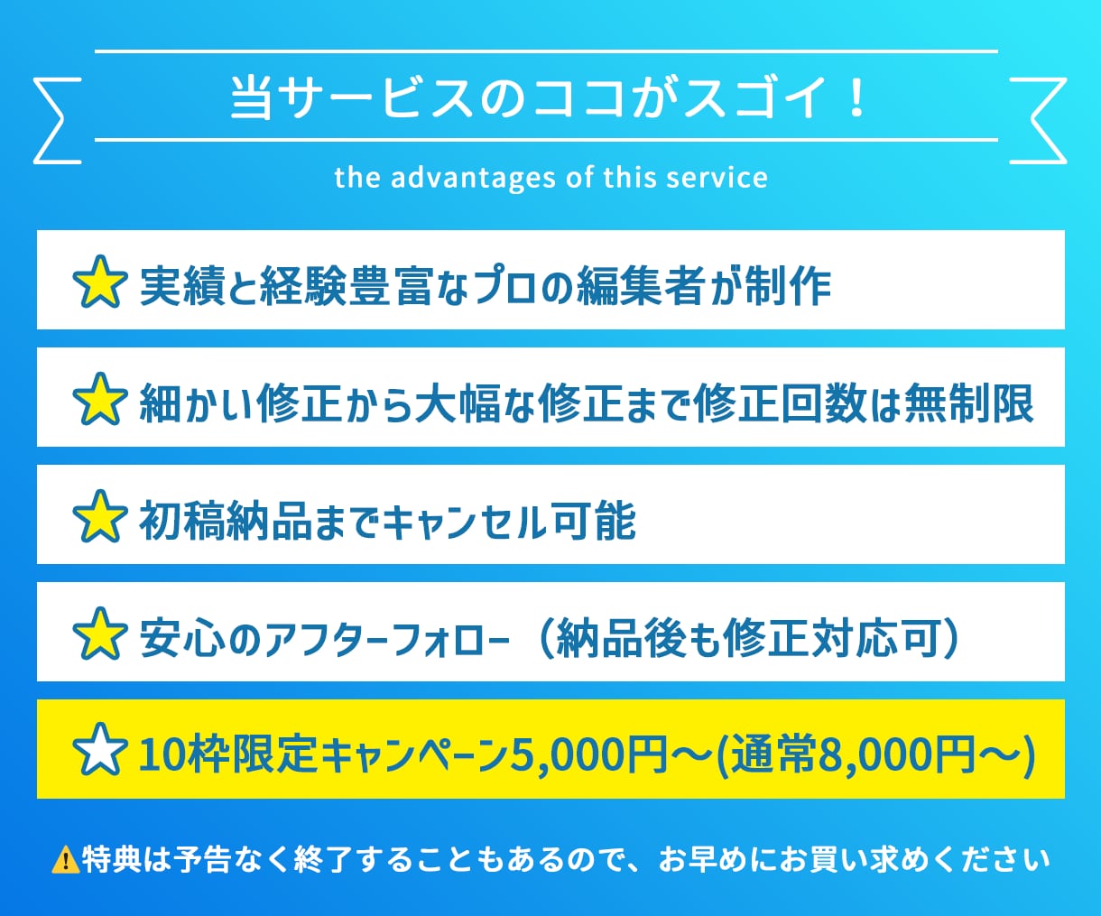 10枠限定キャンペーン！YouTube編集承ります 〈後悔したくない方へ〉”修正回数無制限"&“キャンセル保証” イメージ4
