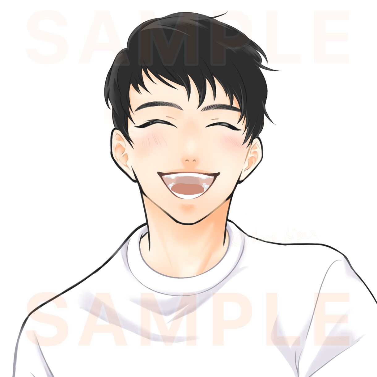男性向け！仕事につながるシンプルなアイコン描きます 副業・ビジネスでお困りの方に/X等のSNS/名刺 イメージ6