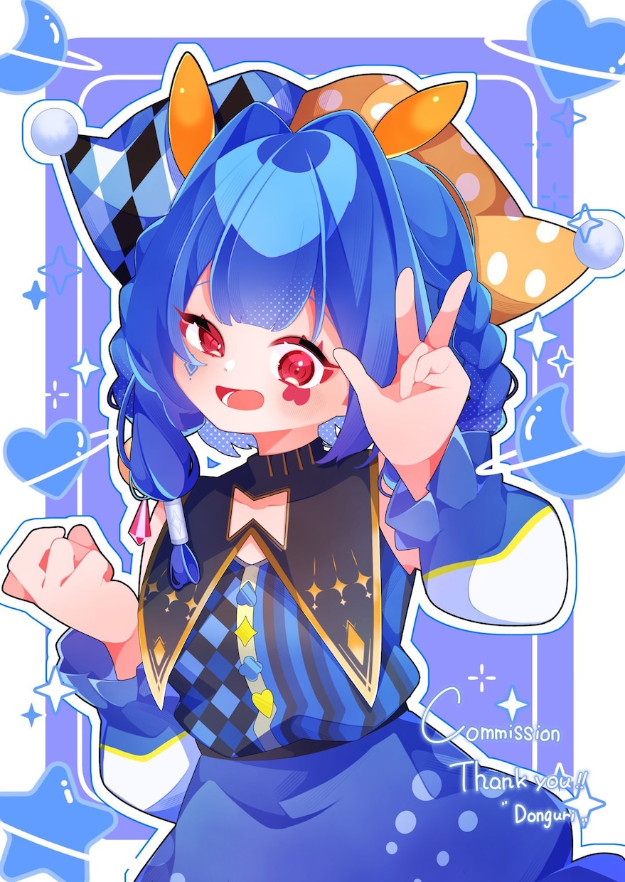 お安めに！キラキラ可愛いイラスト描きます 商用利用OK！用途に合わせたあなただけのイラスト描きます イメージ2