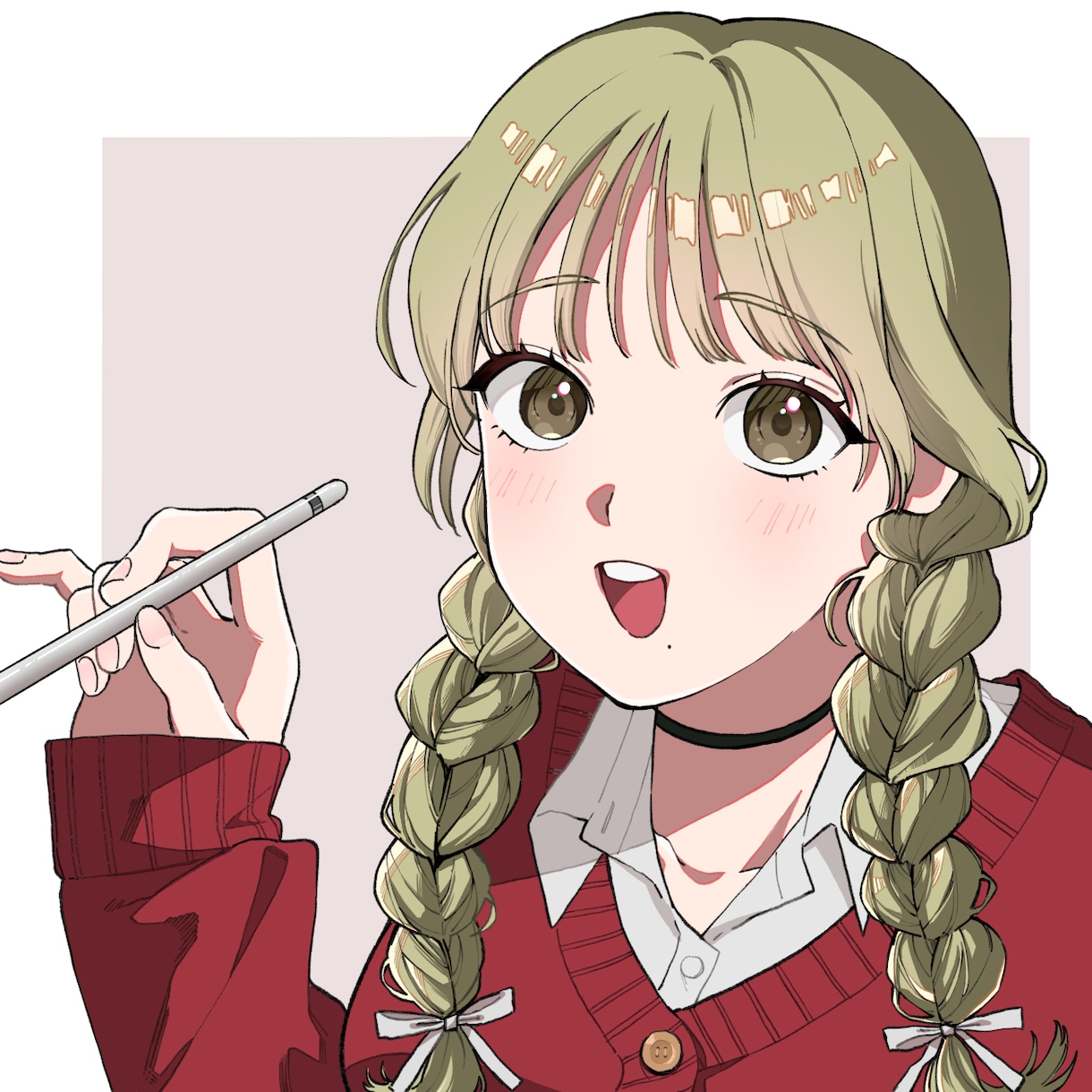 アイコンや立ち絵などのイラストを描きます 鮮やかでポップな絵柄が好きな方におすすめです！ イメージ1