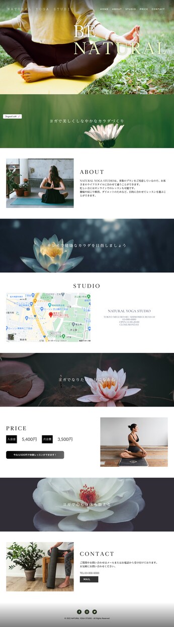 高品質・低価格！！STUDIOでLP制作します 実績作りのため低価格で女性の心を掴むLP作ります！ イメージ3