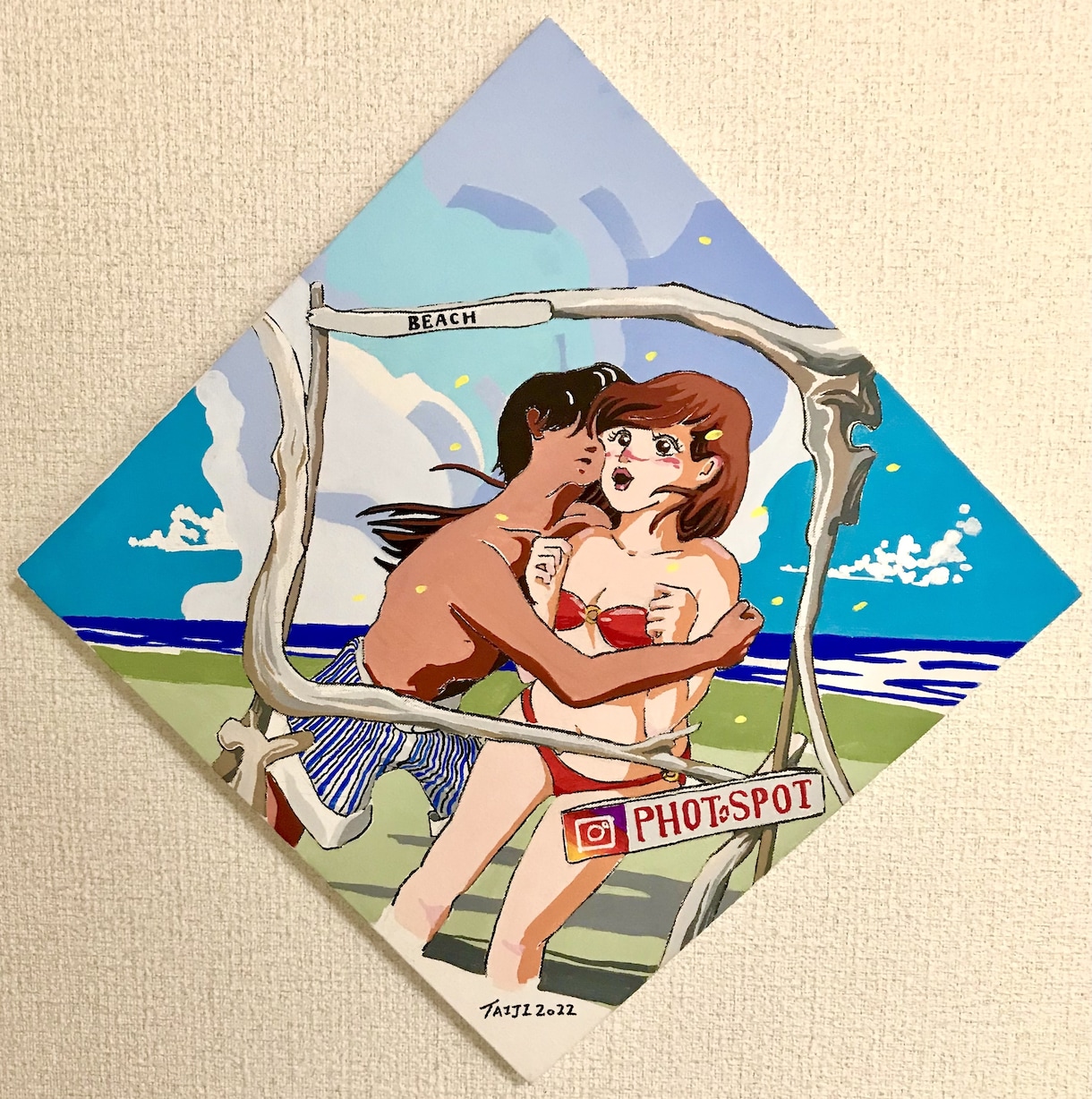 雰囲気のある直筆の絵を制作します 希望される方は絵を発送いたします。(送料別) イメージ10