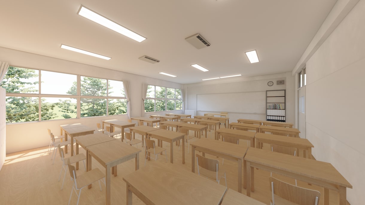 店舗・商業施設等の3D鳥瞰・内観パース作成します 現役の建築士、建築施工管理技士が「絵が描けない」をお手伝い イメージ6