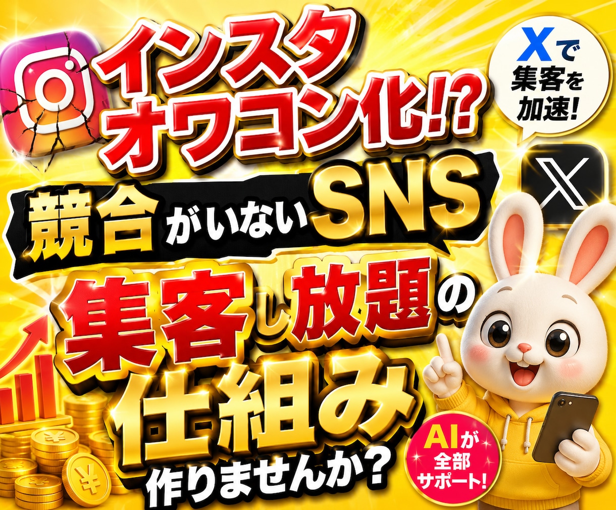 売上を伸ばすSNS運用丸投げツール渡します コンサルも運用代行も内製化◎集客し放題の仕組みつくりませんか イメージ1