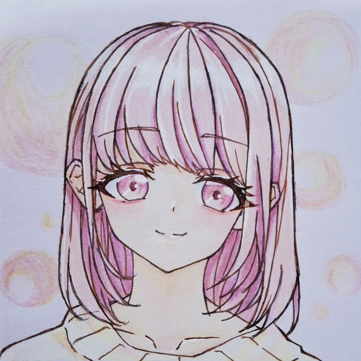 商用利用可！色鉛筆で可愛いアイコン描きます 土日メイン稼働｜色鉛筆のグラデーションが映える可愛いイラスト イメージ6