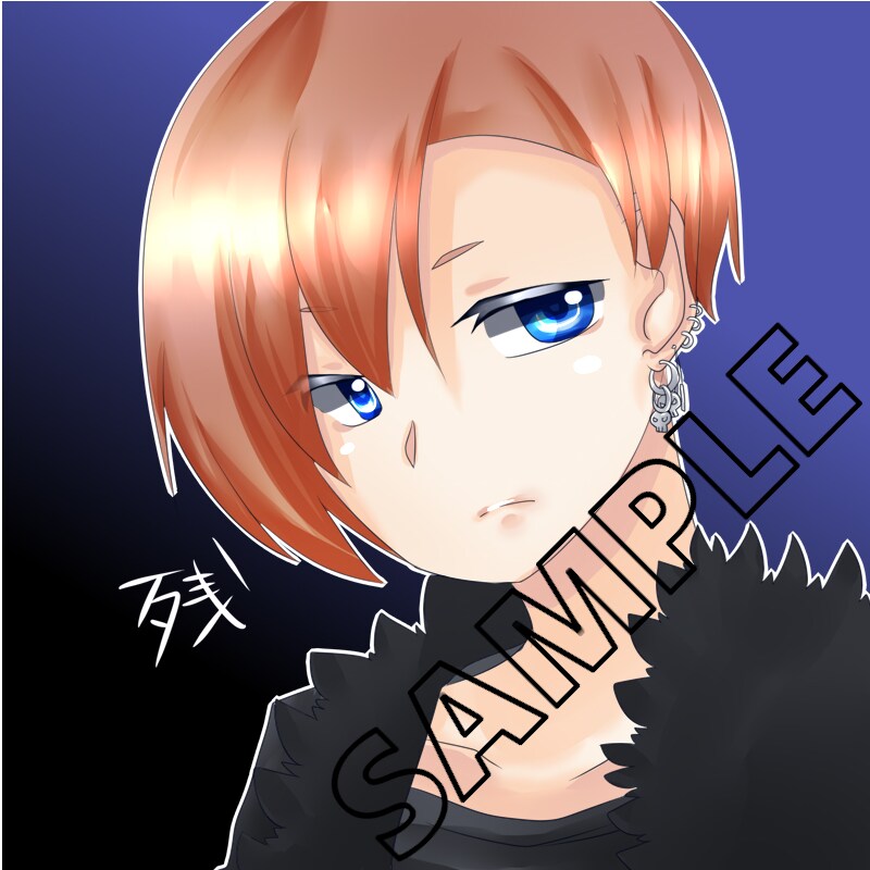 美化したSNS用アイコン・似顔絵描きます Twitter・LINEなどで使えるアイコン用イラスト！ イメージ4