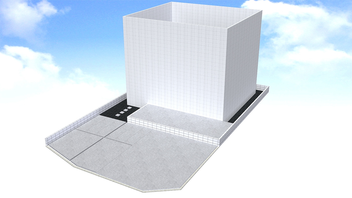 エクステリア図面　３Dパース作成します エクステリア3DCADソフトを使ったお庭イメージ作成 イメージ1