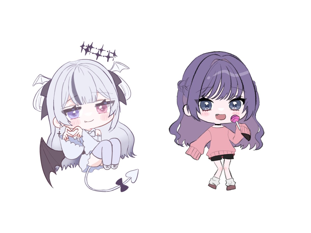かわいいイラストお描きします ＊SNSや配信でお使いいただけます！ イメージ3