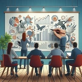 プレゼン資料作成スキル：オンライン研修となります ストーリーラインを分かりやすく、共感を得やすいものにする イメージ1