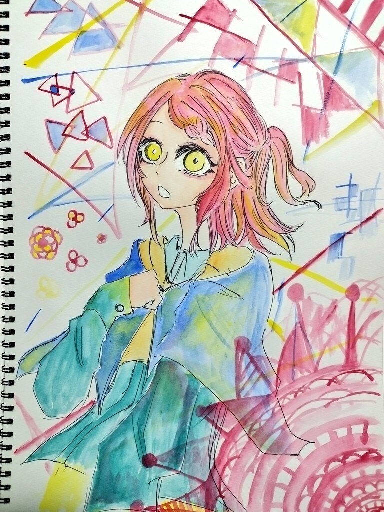 1000円で可愛いカラフル鮮やかなアイコン描きます アナログイラストで可愛いのもかっこいいのも描きます イメージ4