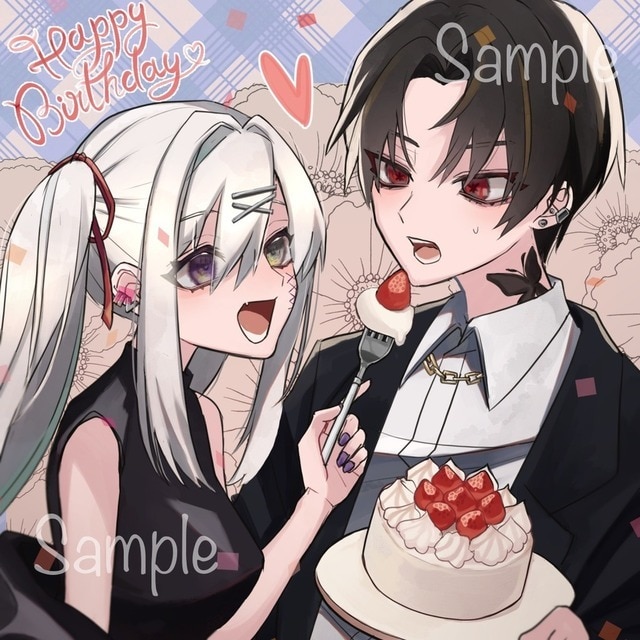 ポップでかわいい☆イラスト制作します アイコン、夢絵、立ち絵、一枚絵などなどお任せ下さい！ イメージ8