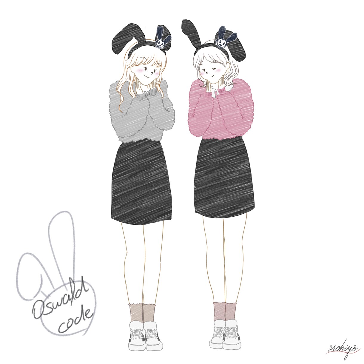 オシャレな女の子のイラスト描きます アイコン、広告の挿絵等に！ご希望のイメージにお応えします イメージ3