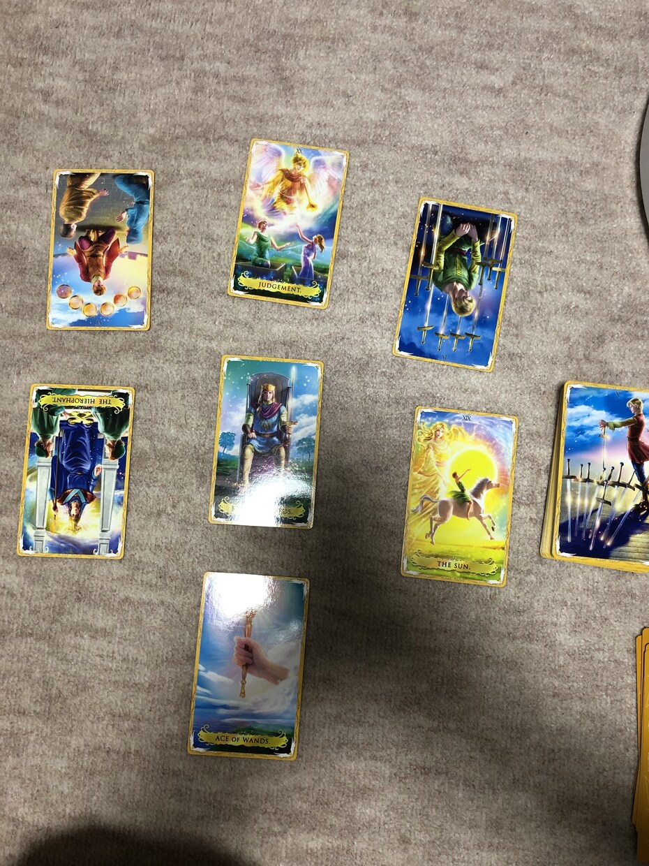 お相手様の潜在意識に入ります 霊視、霊聴、透視をしながらカードを視ていきます！ イメージ6