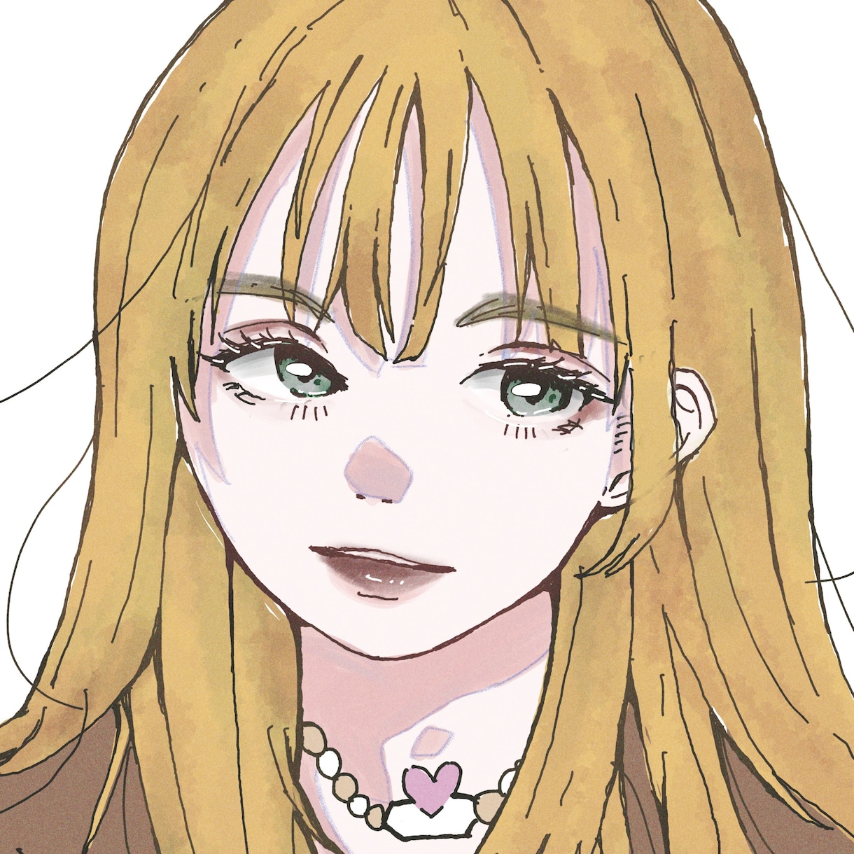 リアルめでアンニュイなイラスト描きます アンニュイな似顔絵を描きます。（主に女性） イメージ2
