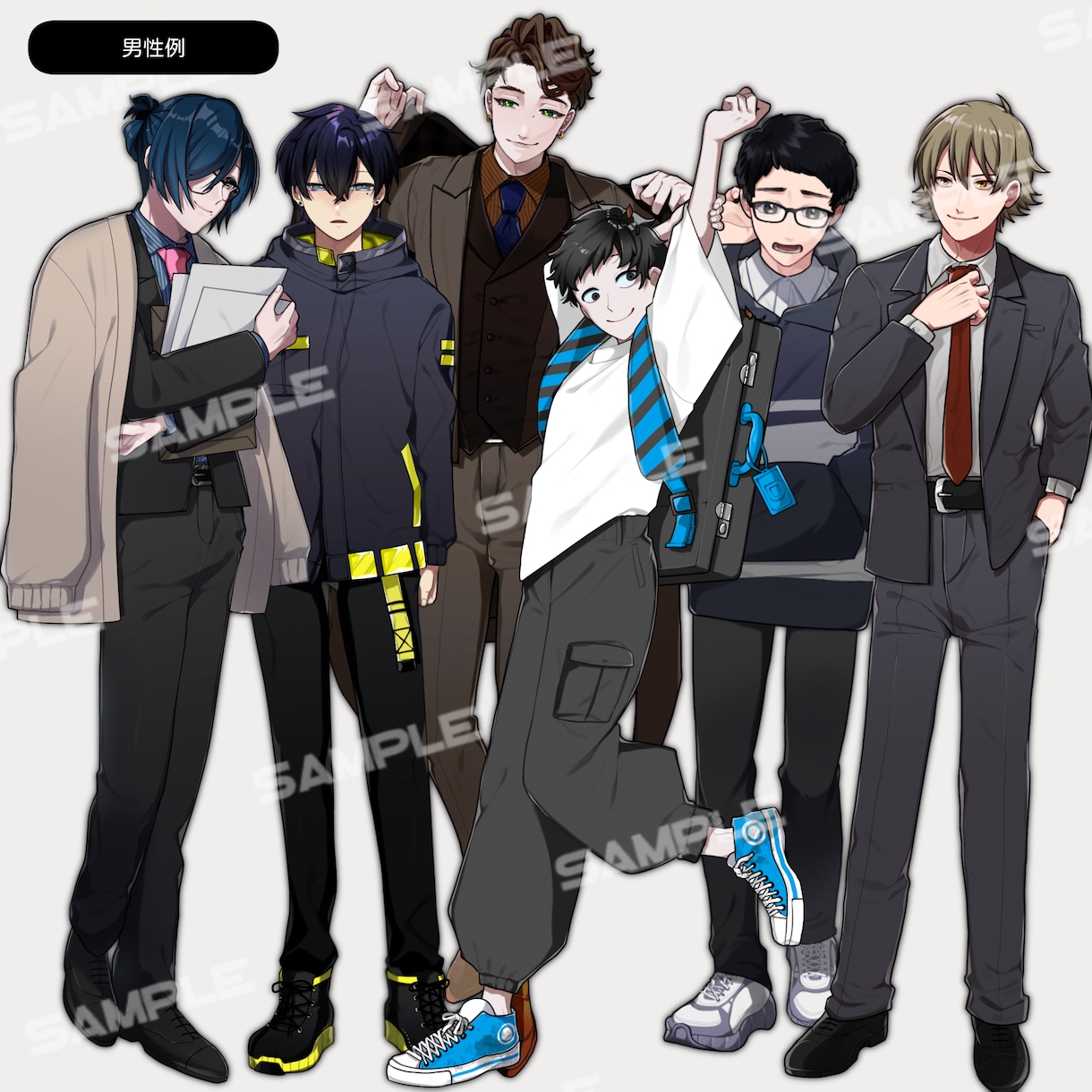 アイコン立ち絵ヘッダー作成承ります TRPG/SNS/動画サムネイル用 イメージ3