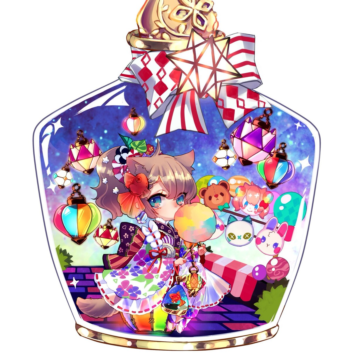 かわいいミニキャラのイラスト描きます SNS・動画素材・プライズ品に！ イメージ5