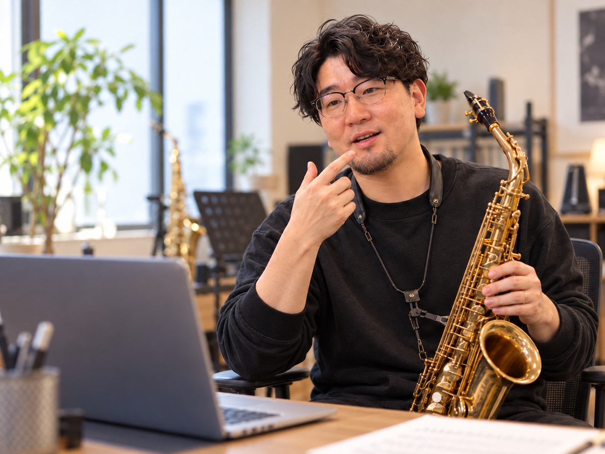 久しぶりにサックスを再開したい方をサポートします 初心者から日本一になったサックスプレイヤーが丁寧に教えます！ イメージ2