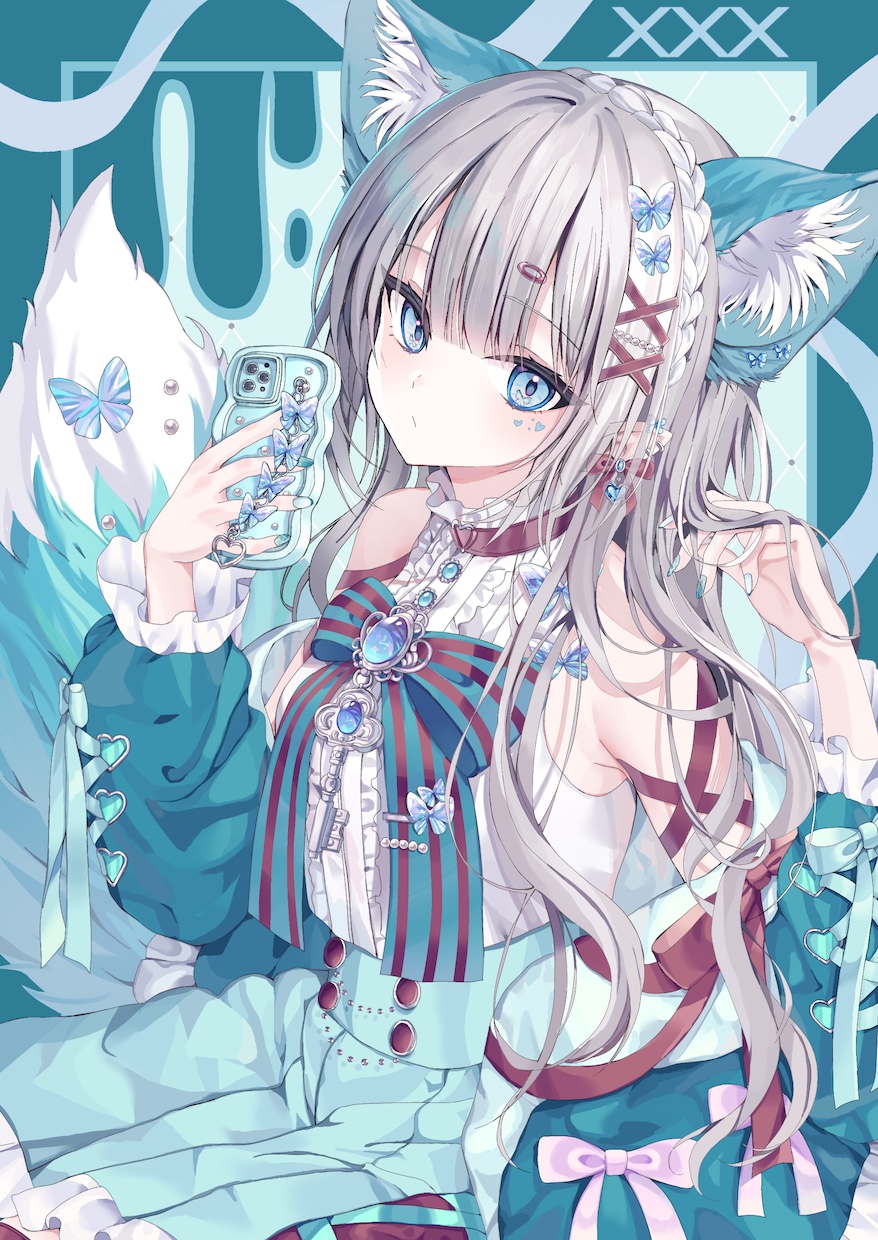 透明感のある可愛い女の子のイラスト描きます 一枚絵/アイコン/配信用サムネイルイラストなどお描きします！ イメージ9