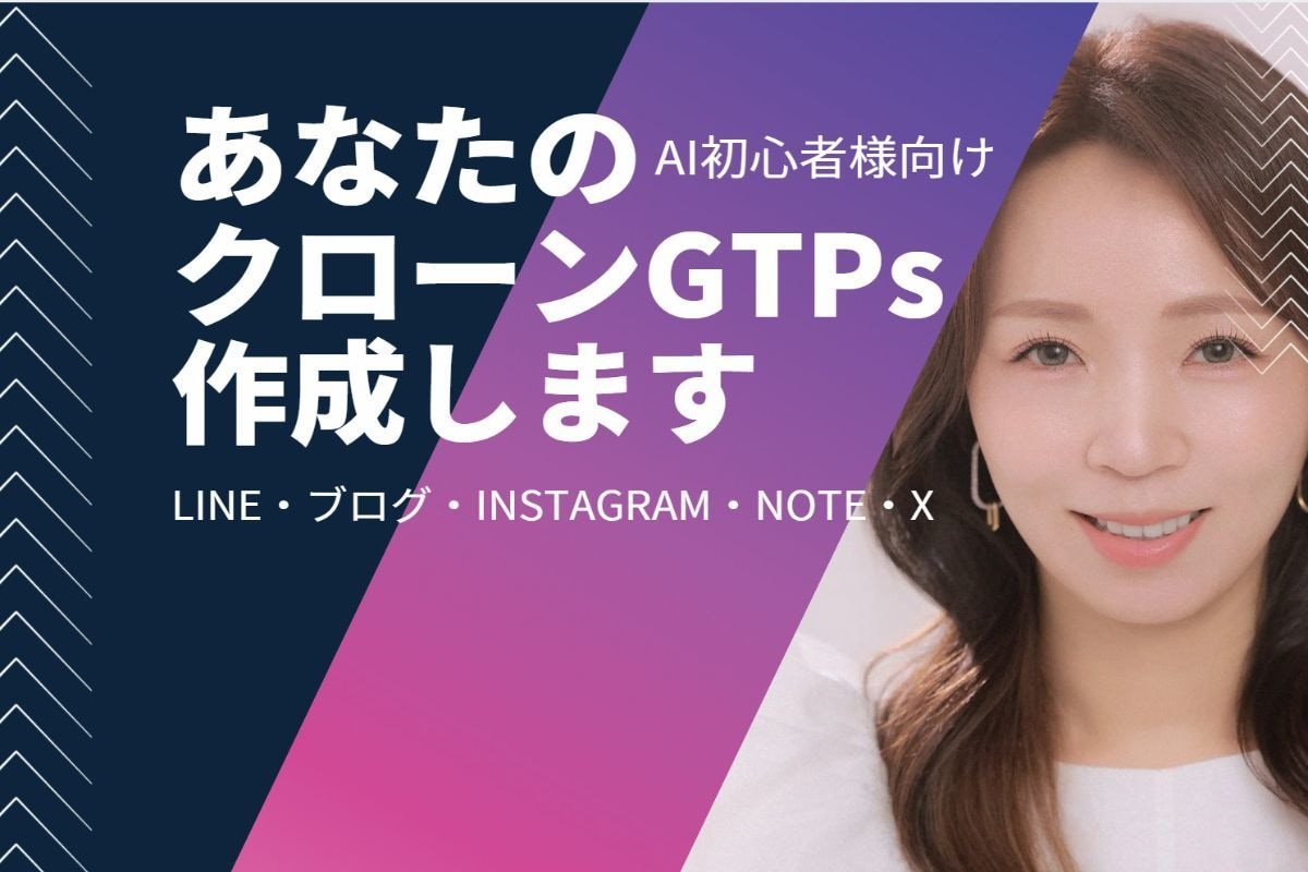 あなたのクローンGPTs 作成します 【自分より自分らしいSNS文書完璧に代筆】AIで業務効率化！ イメージ1