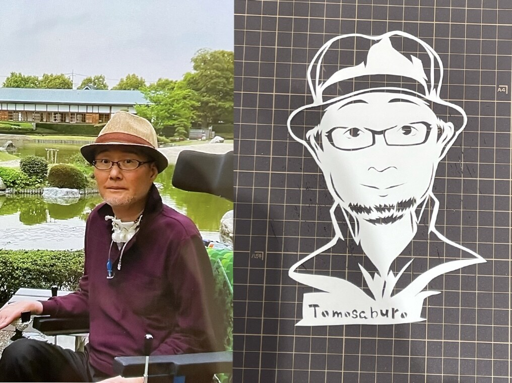切り絵で似顔絵作成します アイコン用、友達、推しやペットの似顔絵を切り絵作成します。 イメージ7