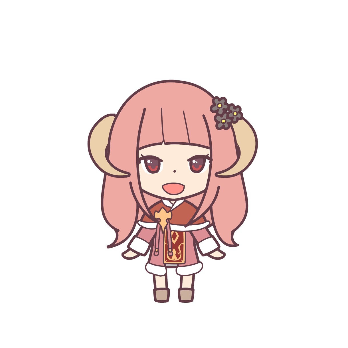 あなたのミニキャラをlive2dモデリングします ちっちゃいあなたを配信内で動かしませんか。 イメージ3