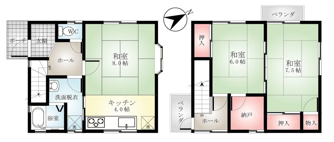 間取り図・区画図を広告用にデータ化トレースします イラレでトレース「見やすい」「分かりやすい」広告用間取り図 イメージ7