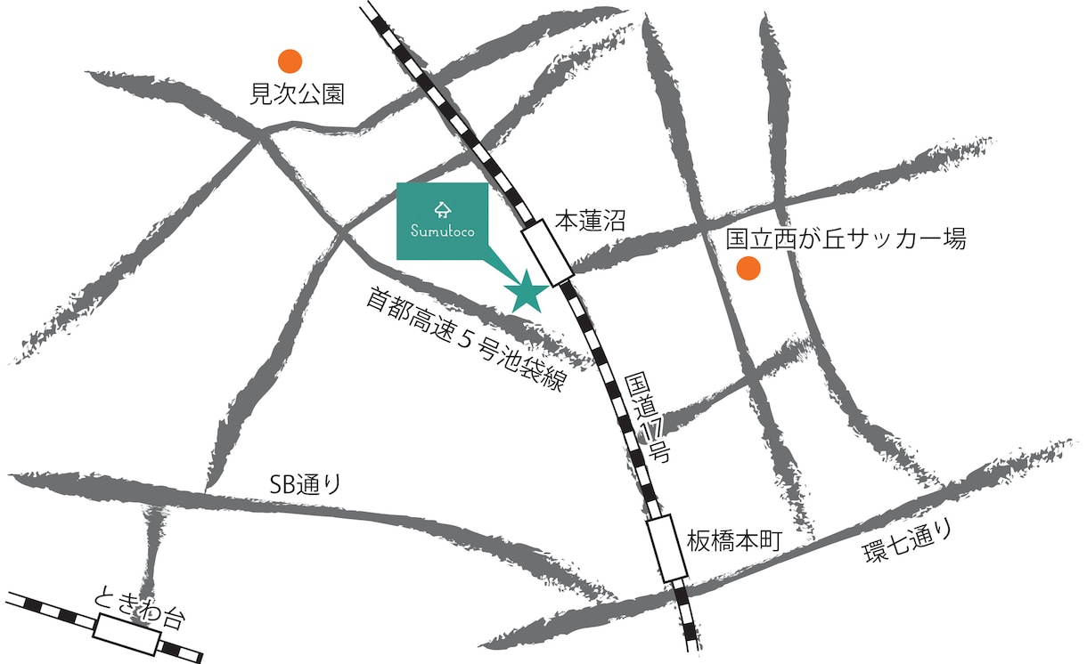 心に残る地図をお届けいたします あなたのビジネスをワンランクアップ！地図作ります！ イメージ8