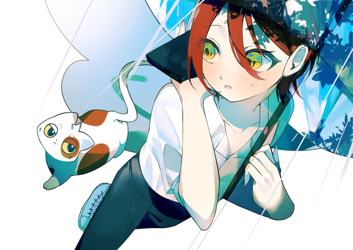 料金固定で透明感がある可愛いものを描きます 背景有で綺麗で可愛い素敵な絵を イメージ4