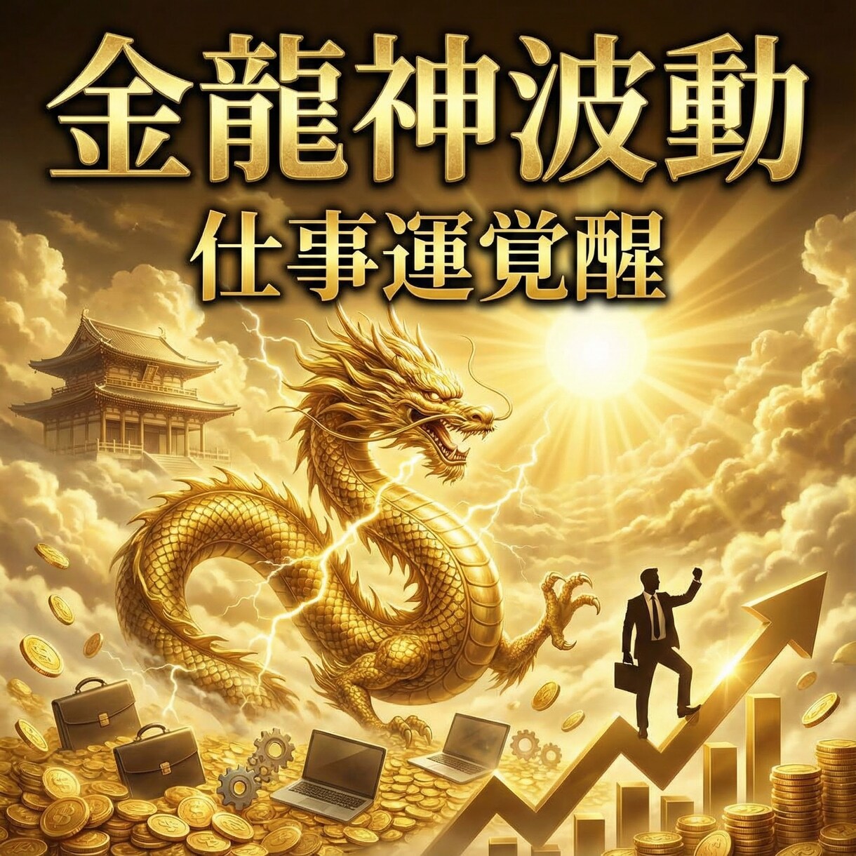 金龍神波動仕事運覚醒人生に金脈が流れ出す調律します 金龍神波動が金脈を呼び覚ます 成功の流れを一気に開く覚醒調律 イメージ4