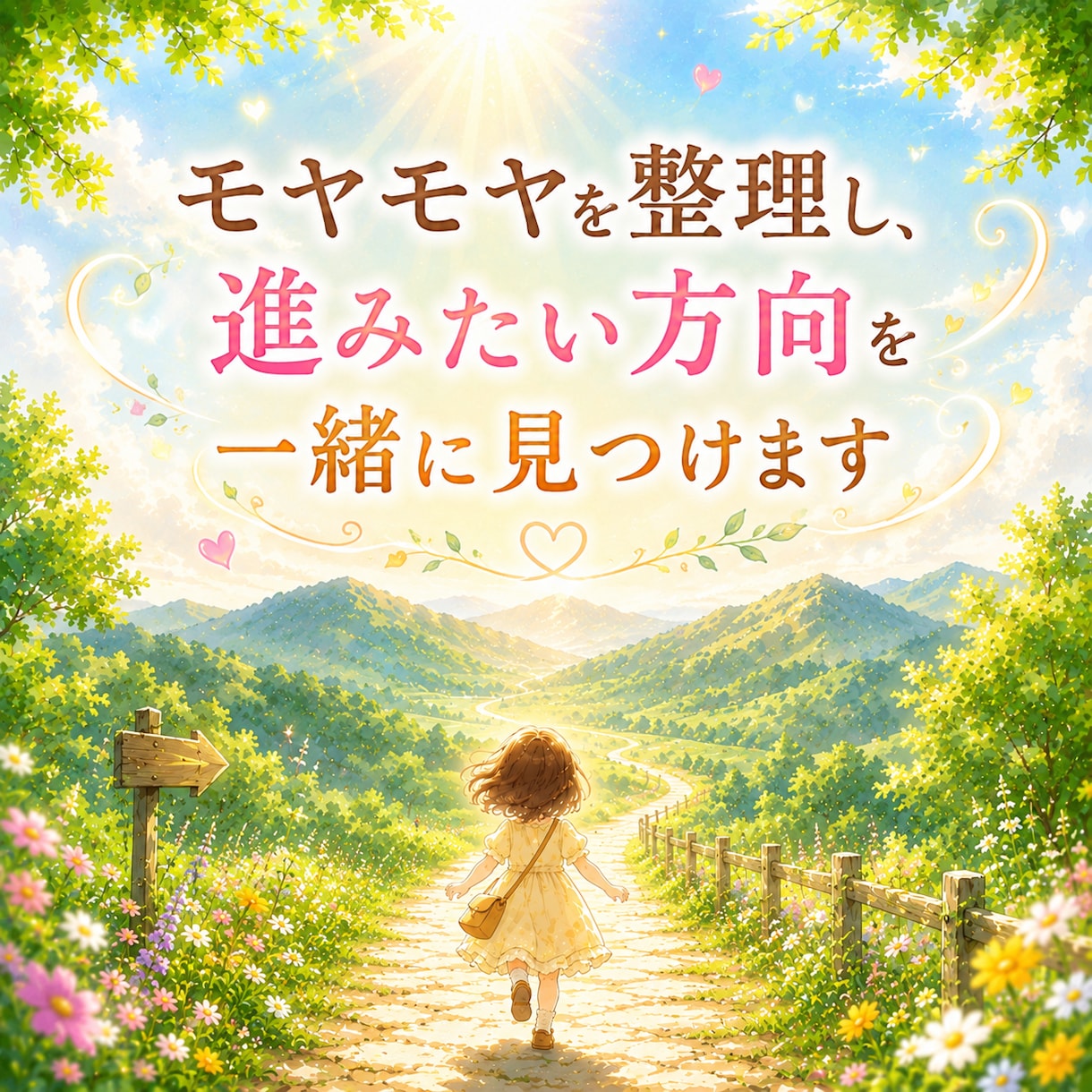 モヤモヤを整理し進みたい方向を見つけます 自己理解×潜在意識の60分対話セッション イメージ1